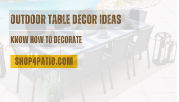 Know How to Decorate
– Shop4Patio.com